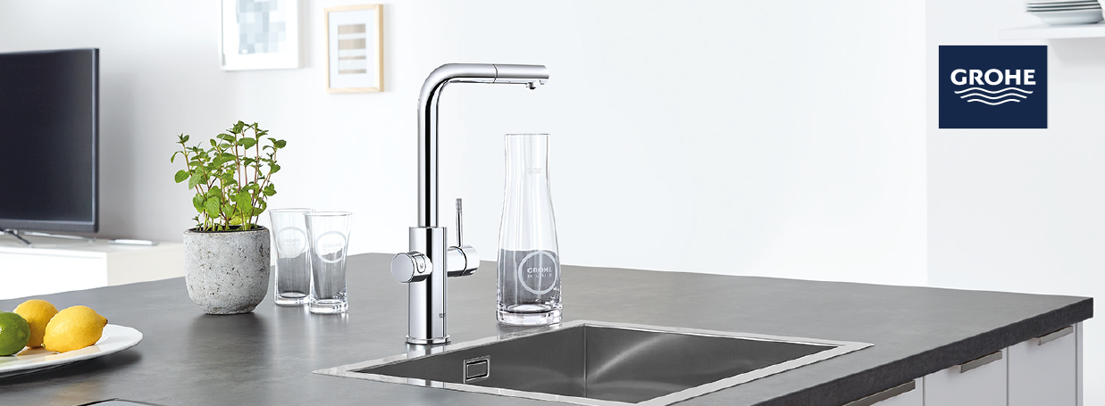 GROHE Electronic Kitchen Taps at xTWO